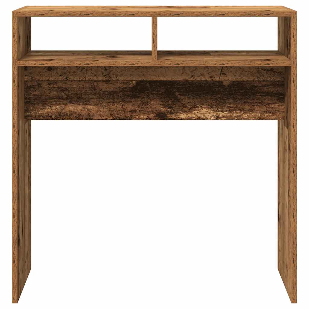 Konzolový Stolek Old Wood 78 X 30 X 80 Cm Kompozitní Dřevo