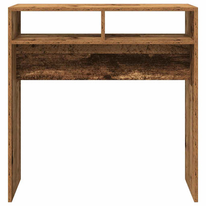 Konzolový Stolek Old Wood 78 X 30 X 80 Cm Kompozitní Dřevo