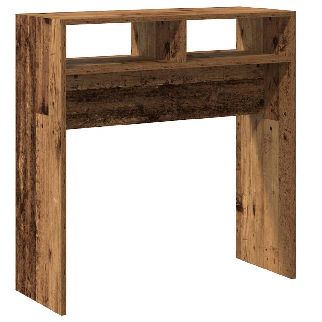 Konzolový Stolek Old Wood 78 X 30 X 80 Cm Kompozitní Dřevo