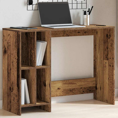 Stůl Na Notebook Betonově Šedý 102,5X35X75 Cm Kompozitní Dřevo