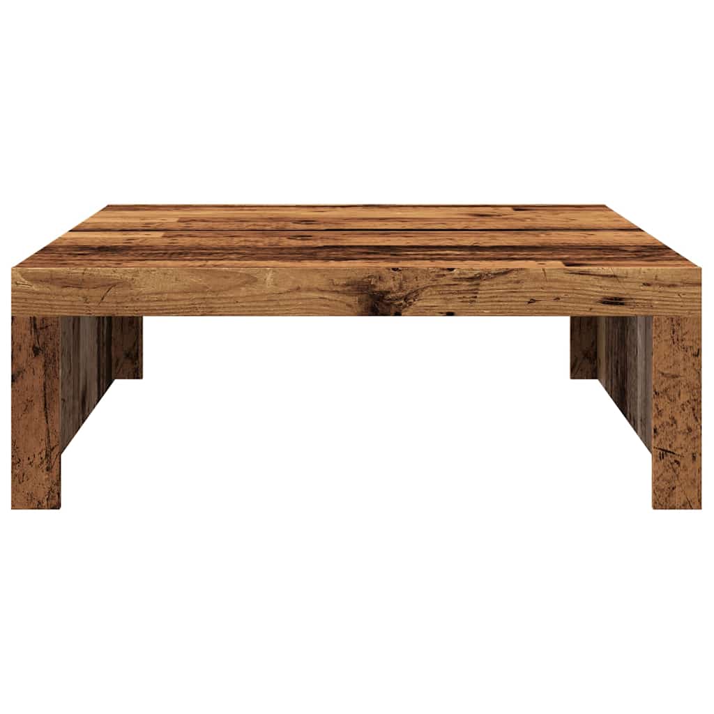 Konferenční Stolek Old Wood 100 X 100 X 35 Cm Kompozitní Dřevo