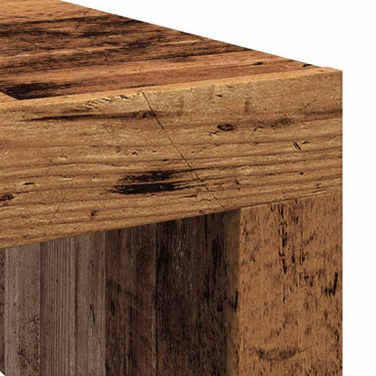 Konferenční Stolek Old Wood 100 X 100 X 35 Cm Kompozitní Dřevo