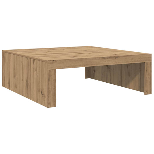 Konferenční Stolek Dub Artisan 100X100X35 Cm Kompozitní Dřevo