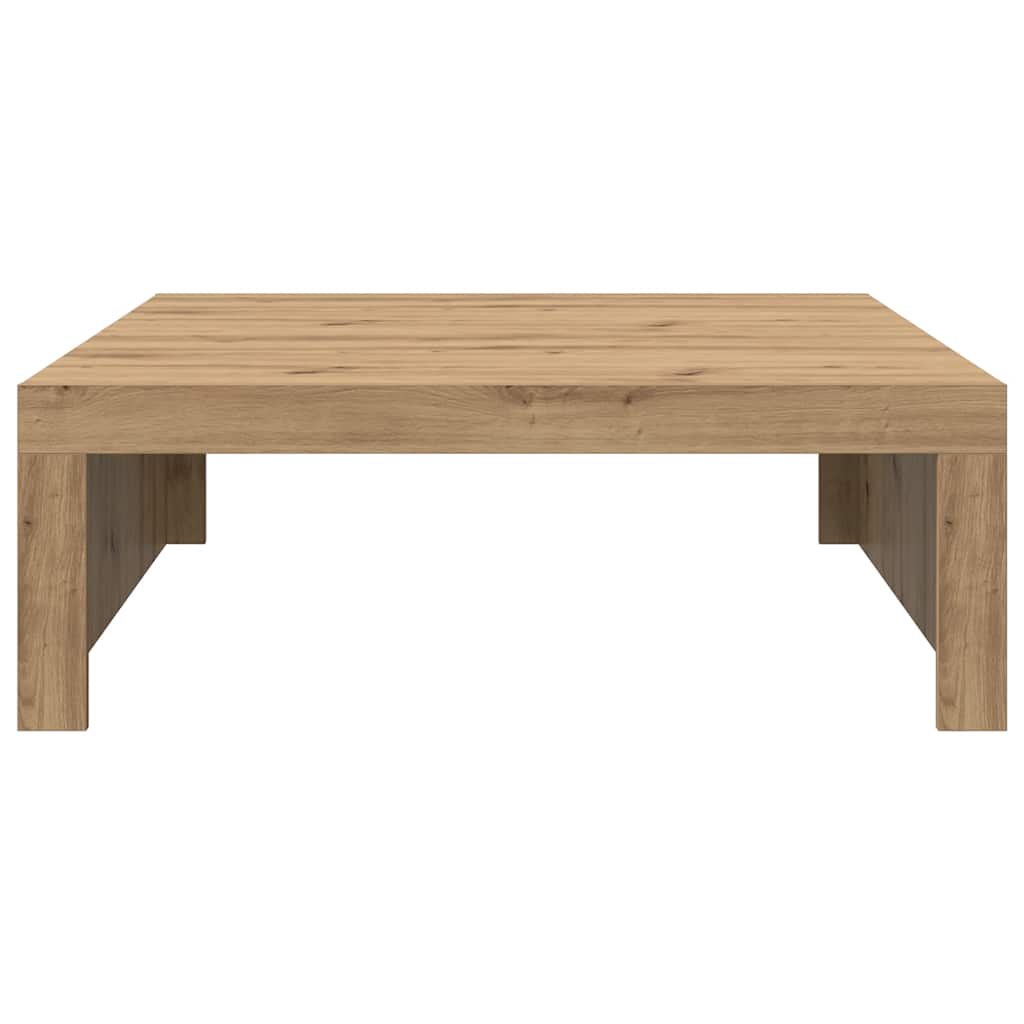 Konferenční Stolek Dub Artisan 100X100X35 Cm Kompozitní Dřevo