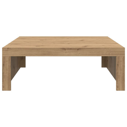 Konferenční Stolek Dub Artisan 100X100X35 Cm Kompozitní Dřevo