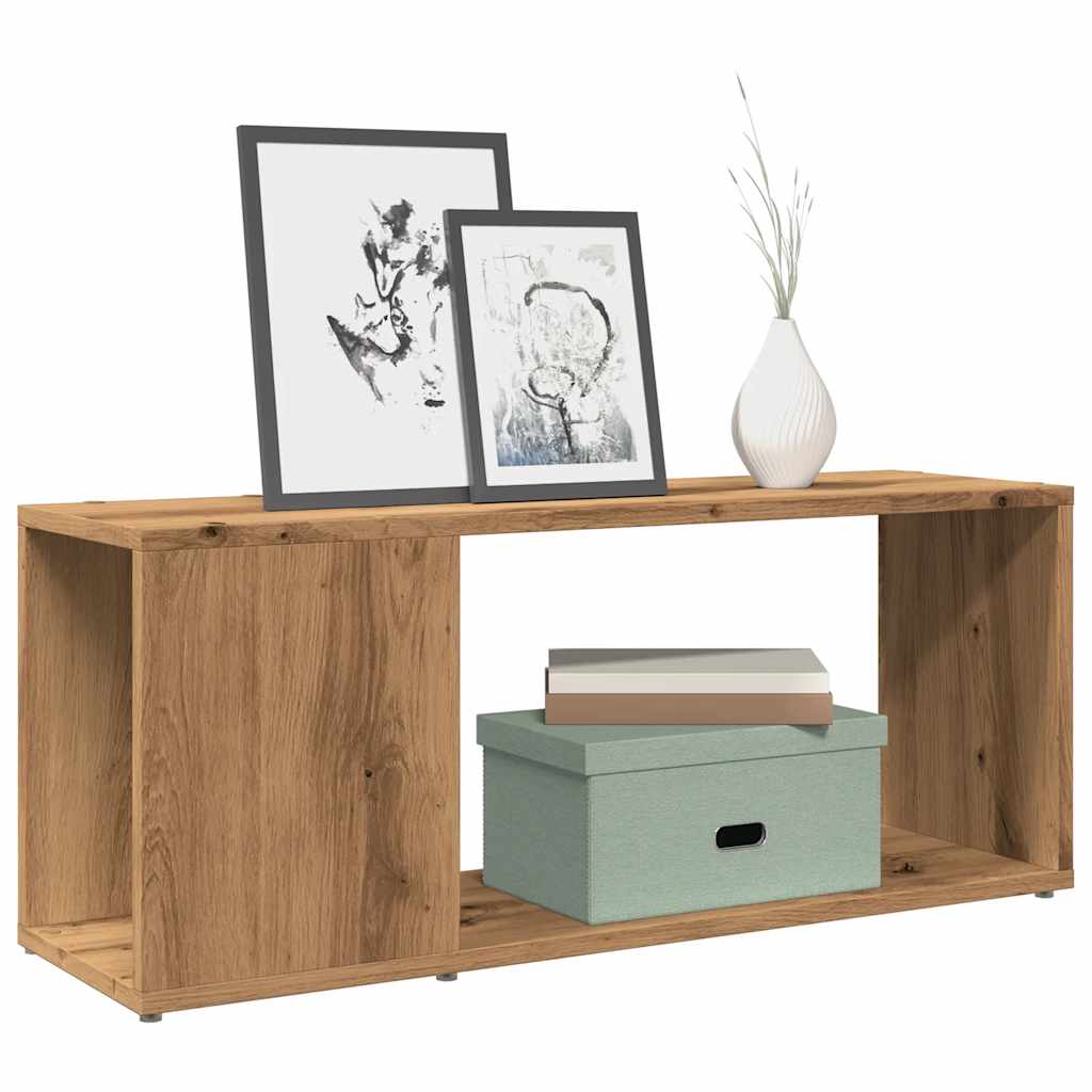 Tv Stolek Bílý 80 X 24 X 32 Cm Kompozitní Dřevo