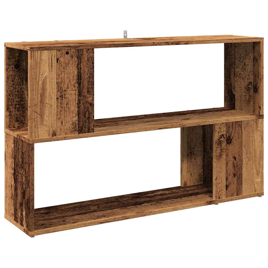 Knihovna Old Wood 100 X 24 X 63 Cm Kompozitní Dřevo