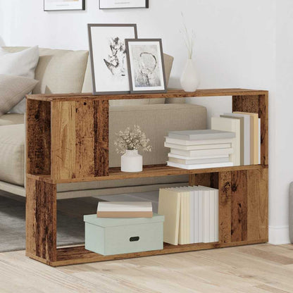 Knihovna Old Wood 100 X 24 X 63 Cm Kompozitní Dřevo