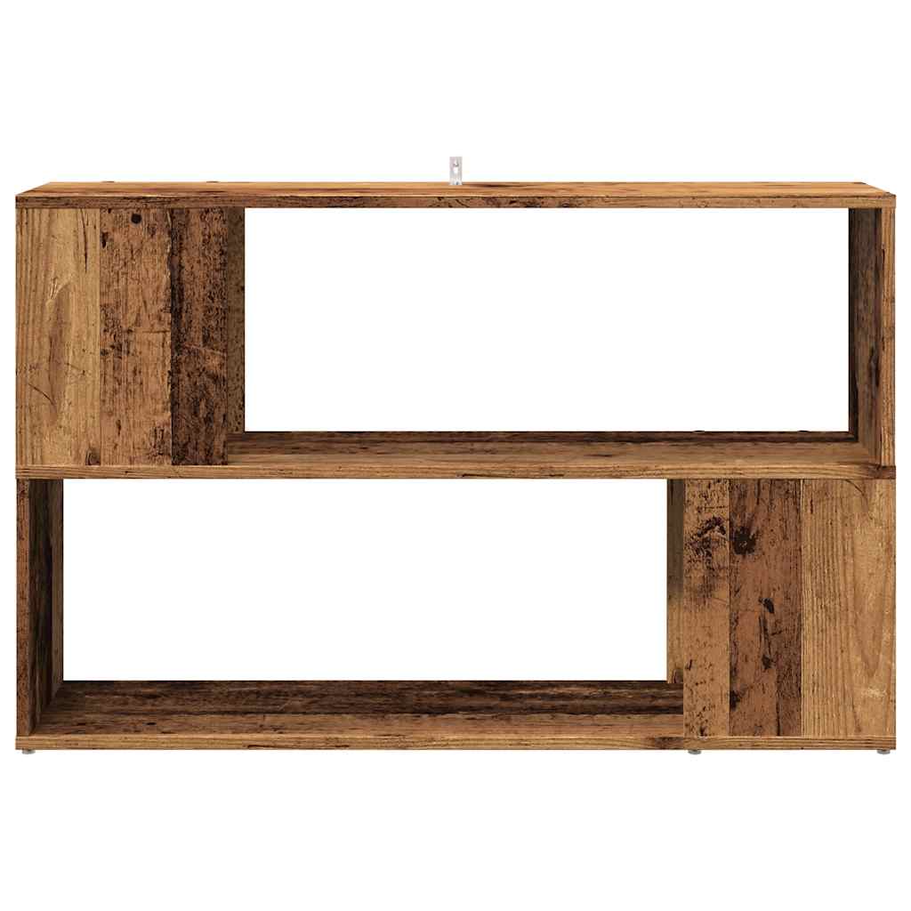Knihovna Old Wood 100 X 24 X 63 Cm Kompozitní Dřevo