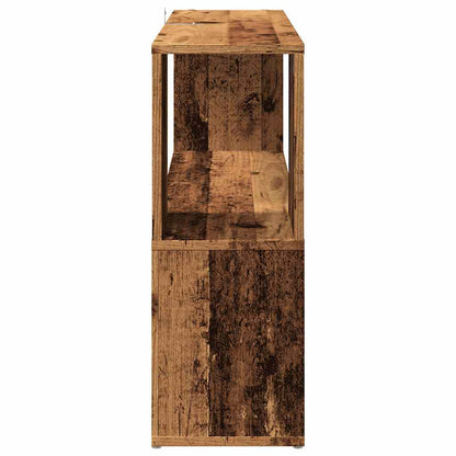 Knihovna Old Wood 100 X 24 X 63 Cm Kompozitní Dřevo
