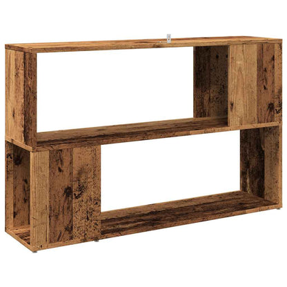 Knihovna Old Wood 100 X 24 X 63 Cm Kompozitní Dřevo