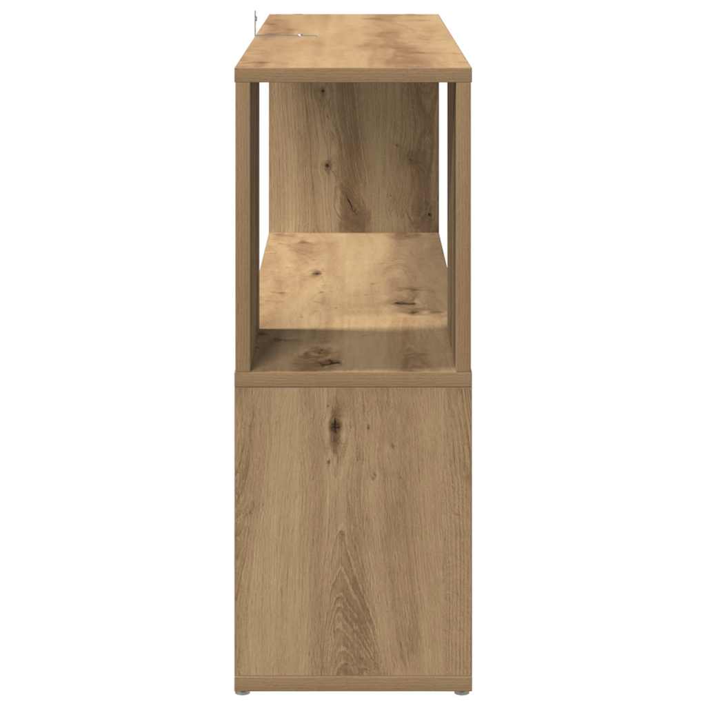 Knihovna Dub Artisan 100 X 24 X 63 Cm Kompozitní Dřevo