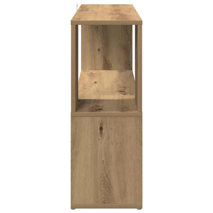 Knihovna Dub Artisan 100 X 24 X 63 Cm Kompozitní Dřevo