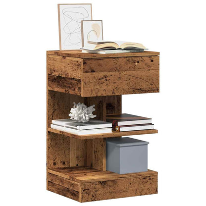 Noční Stolky 2 Ks Černé 40 X 35 X 65 Cm