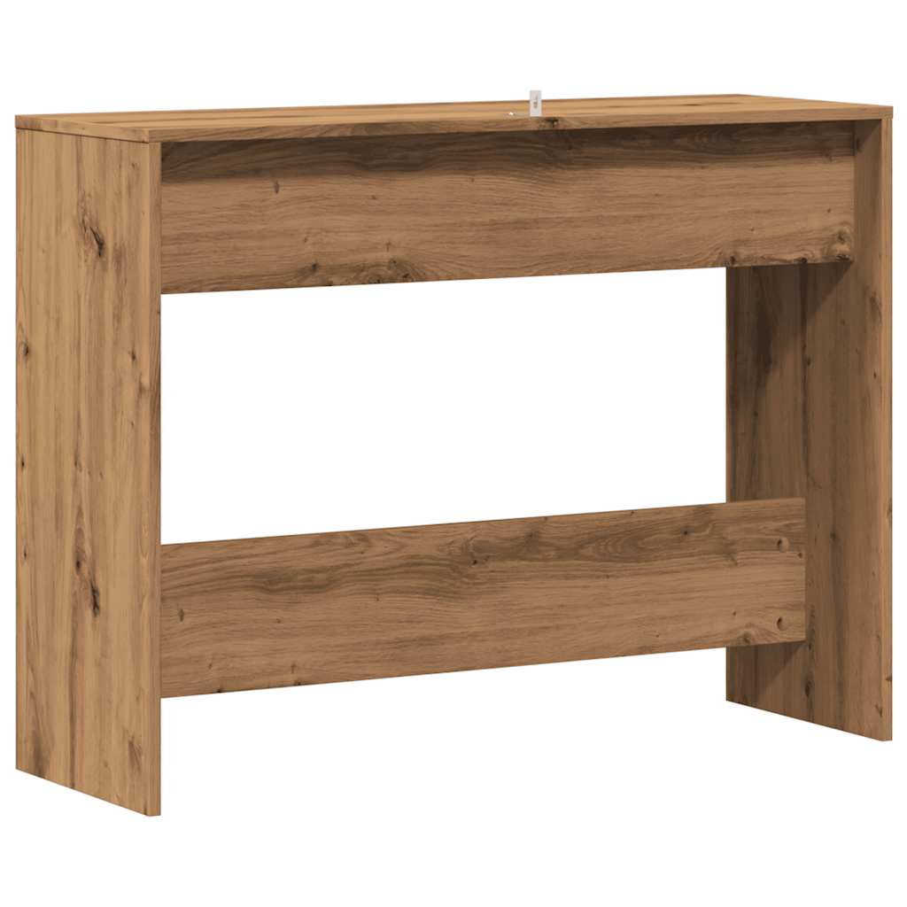 Konzolový Stolek Dub Artisan 100X35X76,5 Cm Kompozitní Dřevo