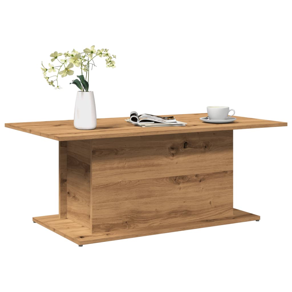 Konferenční Stolek 102X55,5X40 Cm Kompozitní Dřevo