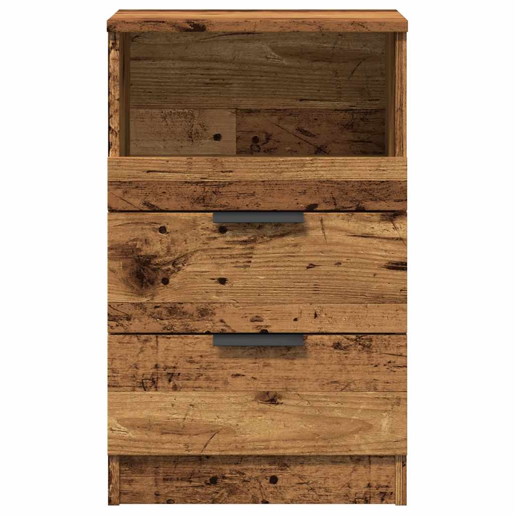 Noční Stolek Old Wood 40 X 36 X 65 Cm Kompozitní Dřevo
