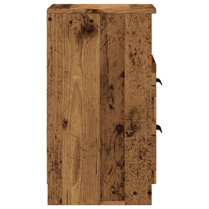 Noční Stolek Old Wood 40 X 36 X 65 Cm Kompozitní Dřevo