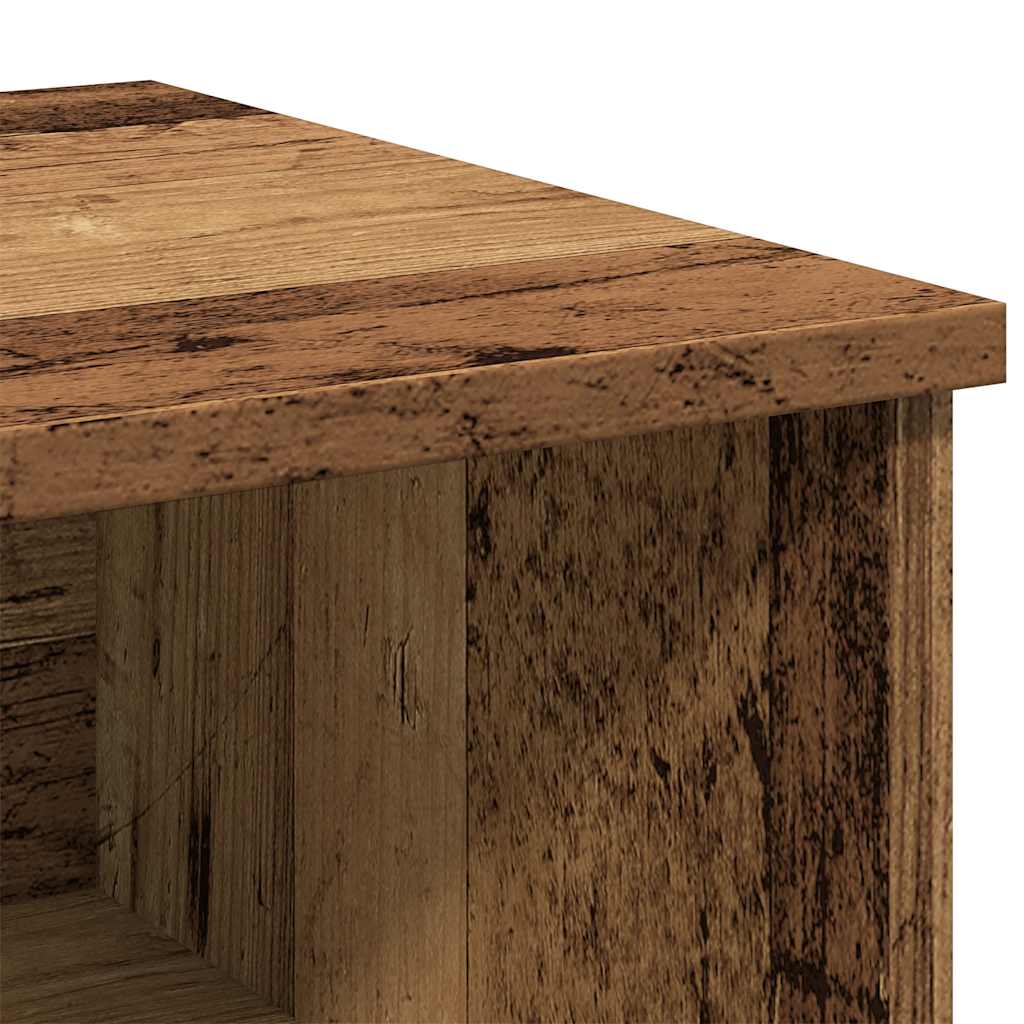 Noční Stolek Old Wood 40 X 36 X 65 Cm Kompozitní Dřevo