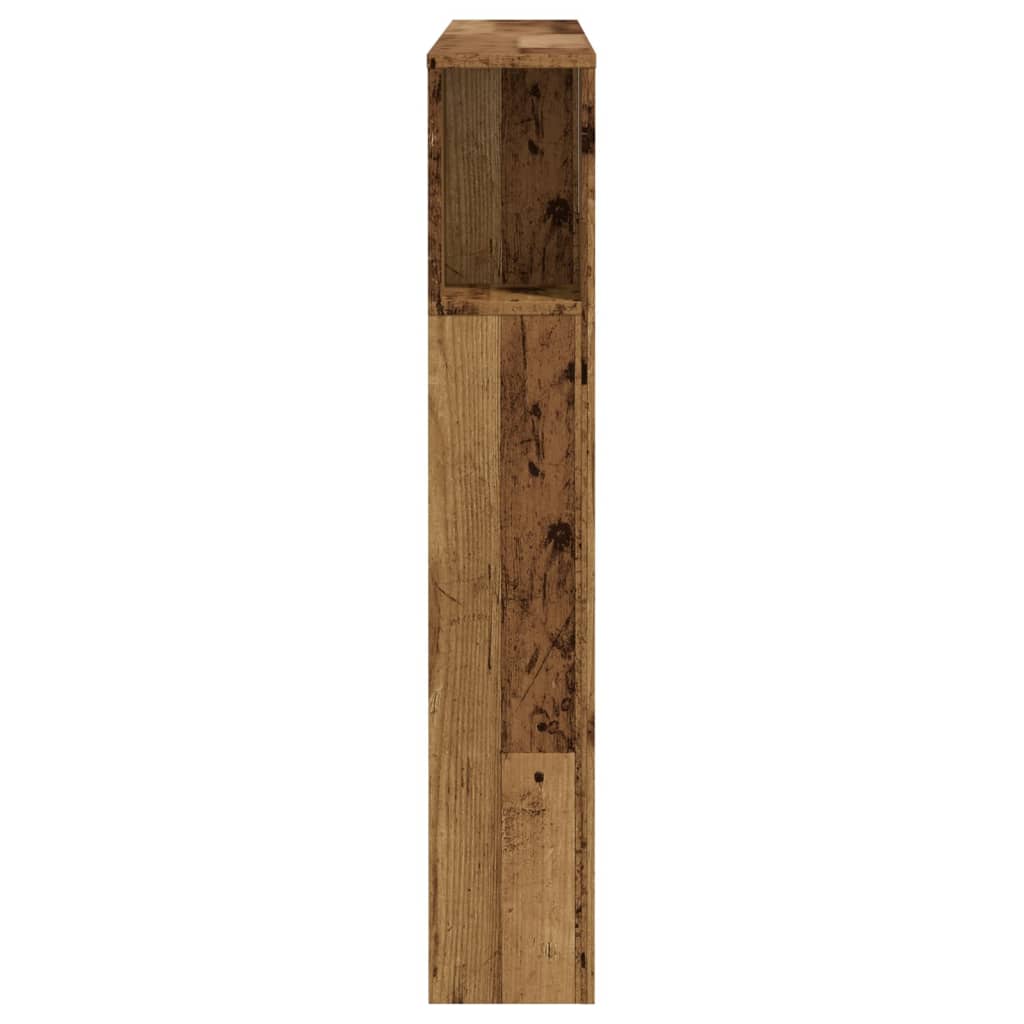 Čelo Postele S Úložným Prostorem Old Wood 120 X 19 X 104,5 Cm