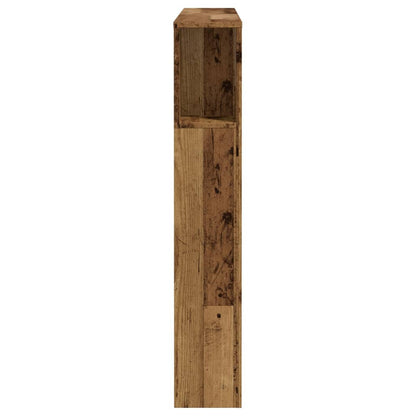 Čelo Postele S Úložným Prostorem Old Wood 120 X 19 X 104,5 Cm