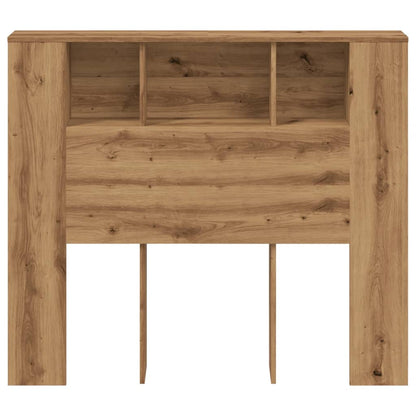 Čelo Postele S Úložným Prostorem Dub Artisan 120X19X104,5 Cm