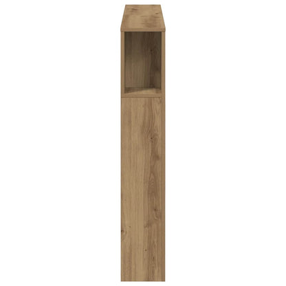 Čelo Postele S Úložným Prostorem Dub Artisan 120X19X104,5 Cm
