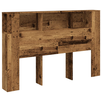 Čelo Postele S Úložným Prostorem Old Wood 160 X 18,5 X 103,5 Cm