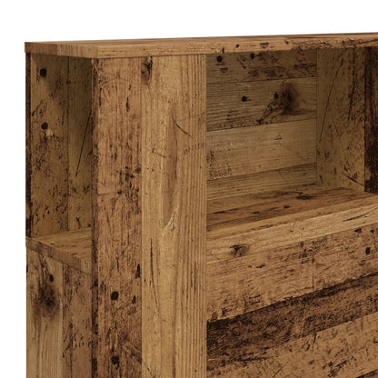 Čelo Postele S Úložným Prostorem Old Wood 180 X 18,5 X 102,5 Cm
