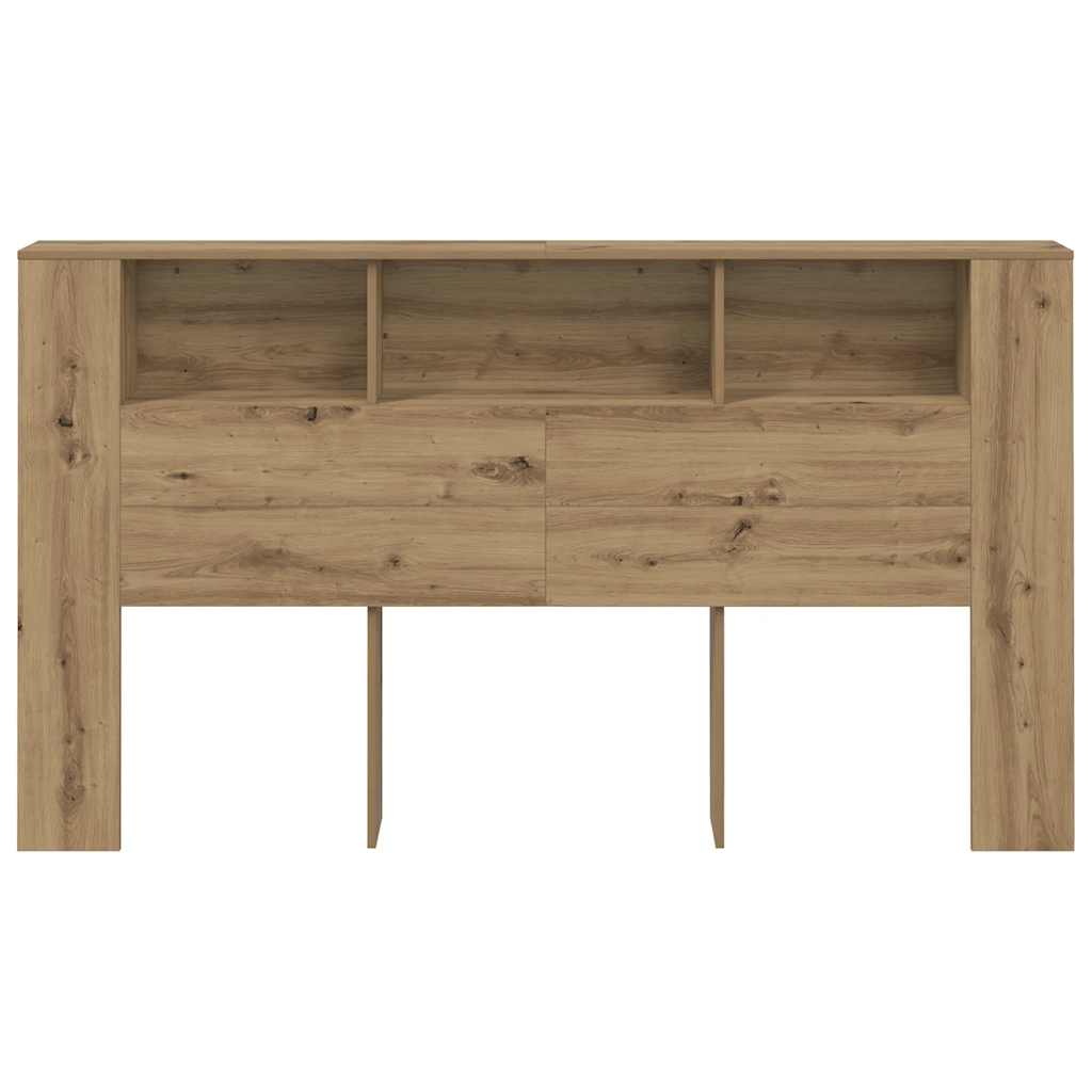 Čelo Postele S Úložným Prostorem Dub Artisan 180X18,5X102,5 Cm