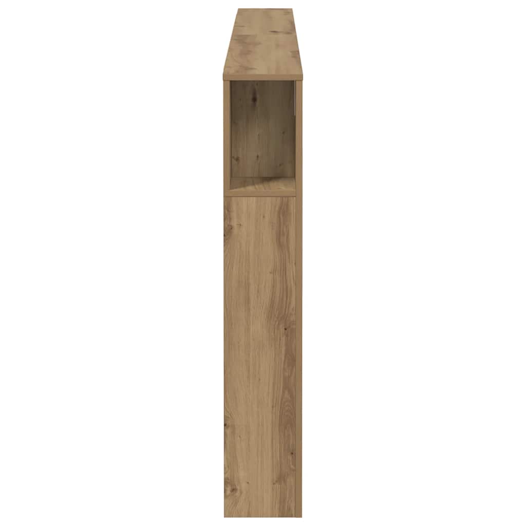 Čelo Postele S Úložným Prostorem Dub Artisan 180X18,5X102,5 Cm