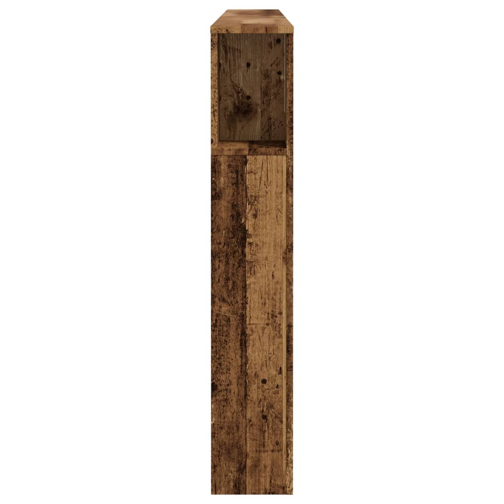 Čelo Postele S Úložným Prostorem Old Wood 200X18,5X102,5 Cm