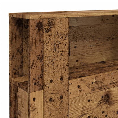 Čelo Postele S Úložným Prostorem Old Wood 200X18,5X102,5 Cm