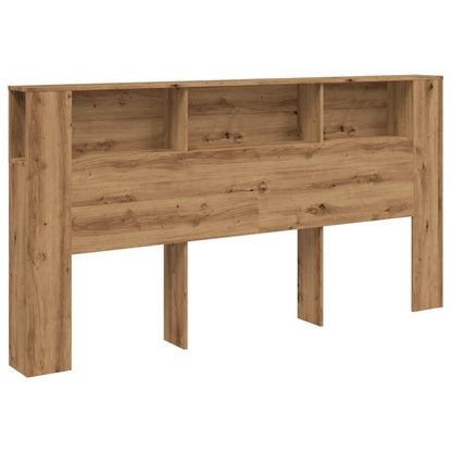 Čelo Postele S Úložným Prostorem Dub Artisan 200X18,5X102,5 Cm