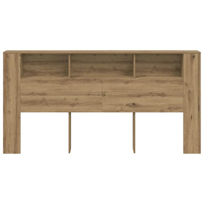 Čelo Postele S Úložným Prostorem Dub Artisan 200X18,5X102,5 Cm