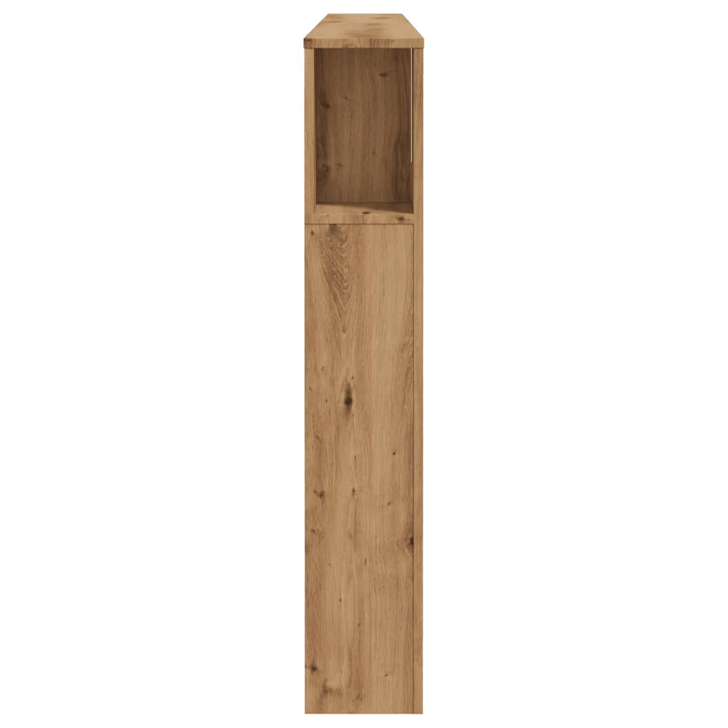 Čelo Postele S Úložným Prostorem Dub Artisan 200X18,5X102,5 Cm