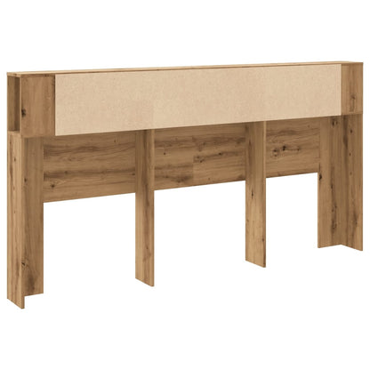 Čelo Postele S Úložným Prostorem Dub Artisan 200X18,5X102,5 Cm