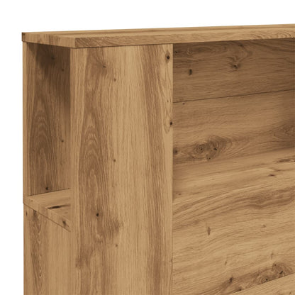 Čelo Postele S Úložným Prostorem Dub Artisan 200X18,5X102,5 Cm
