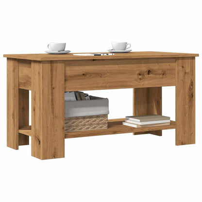 Konferenční Stolek 101 X 49 X 52 Cm Kompozitní Dřevo