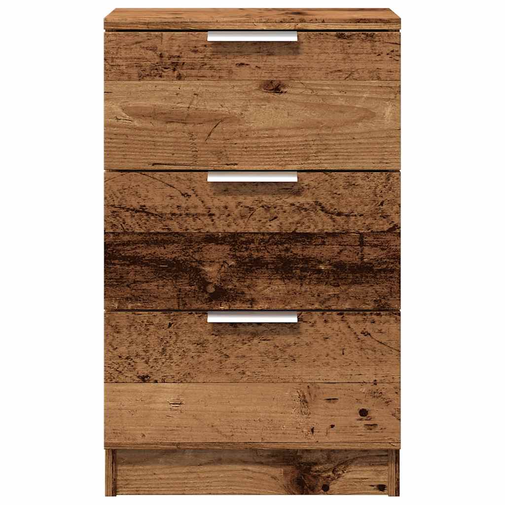 Noční Stolek Old Wood 40 X 36 X 65 Cm Kompozitní Dřevo