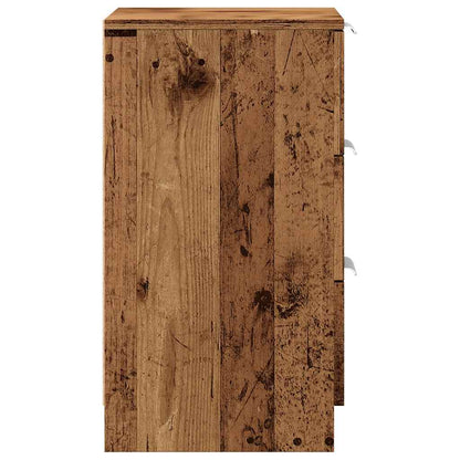 Noční Stolek Old Wood 40 X 36 X 65 Cm Kompozitní Dřevo