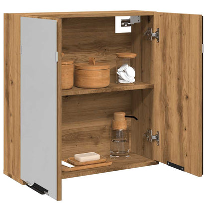 Koupelnová Zrcadlová Skříňka 64 X 20 X 67 Cm