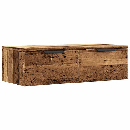 Nástěnná Skříňka Old Wood 68 X 30 X 20 Cm Kompozitní Dřevo