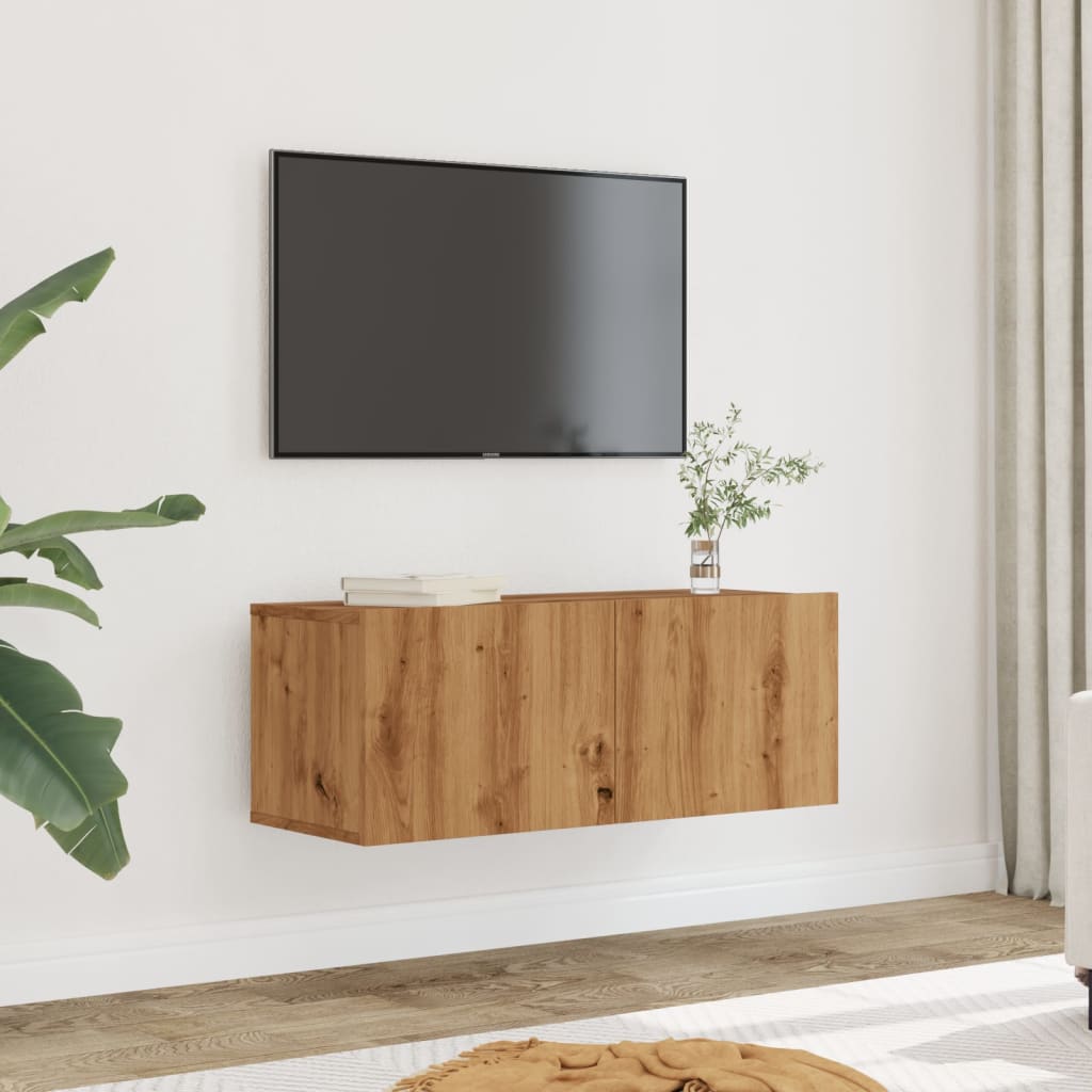 Tv Stolek 100X30X30 Cm Kompozitní Dřevo