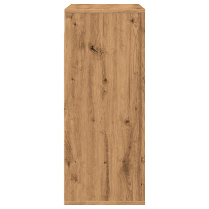 Nástěnná Skříňka Hnědý Dub 80 X 33 X 80 Cm Kompozitní Dřevo