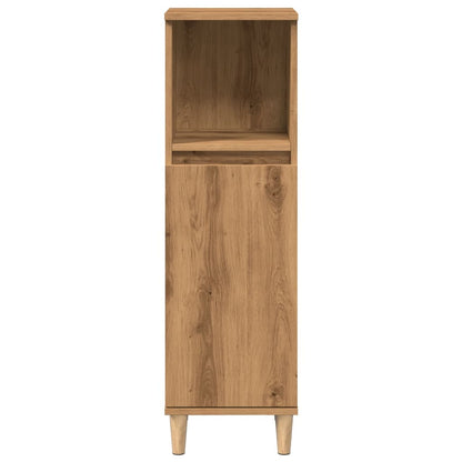 Koupelnová Skříňka 30X30X100 Cm Kompozitní Dřevo