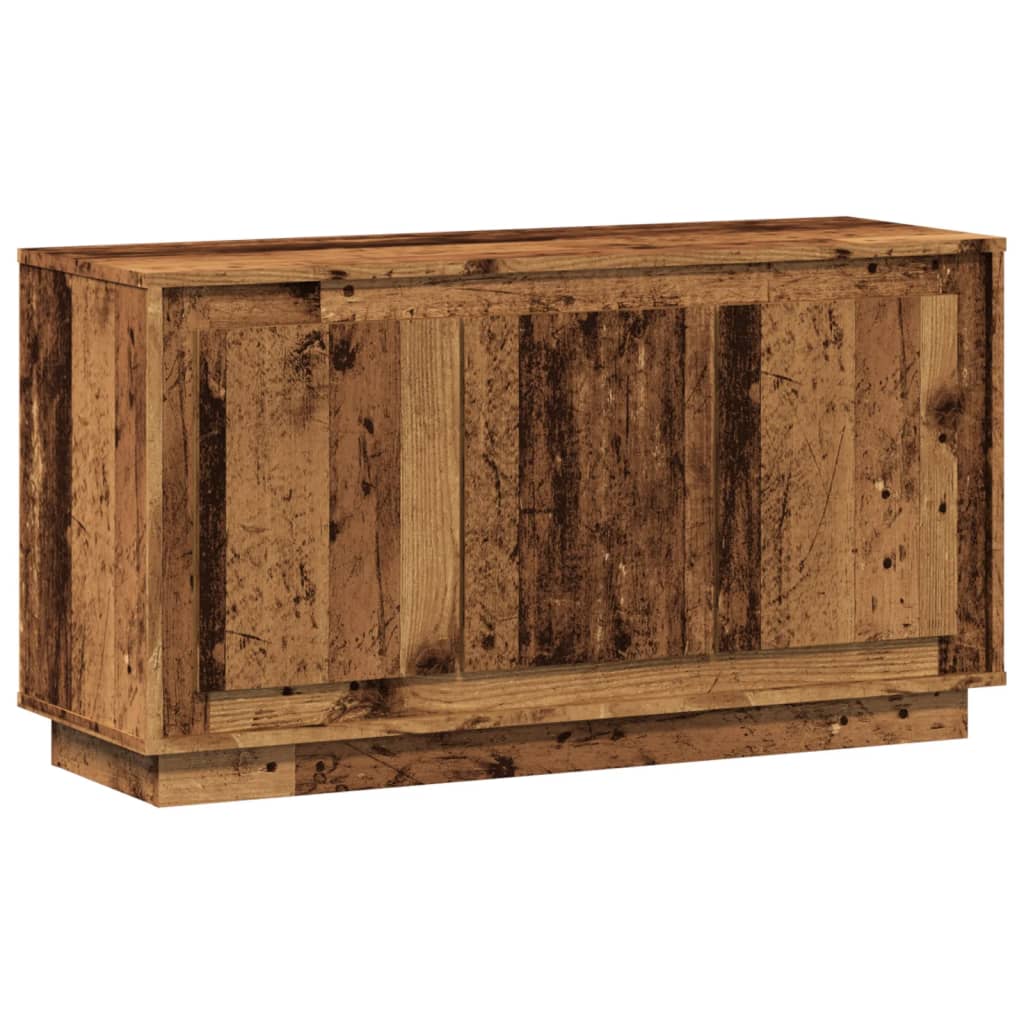 Příborník Old Wood 102 X 35 X 55 Cm Kompozitní Dřevo