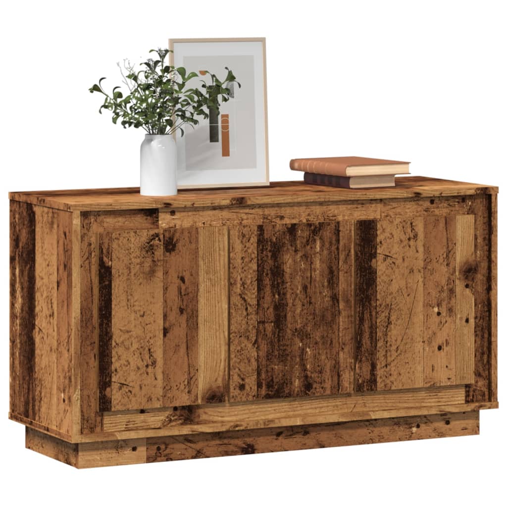 Příborník Old Wood 102 X 35 X 55 Cm Kompozitní Dřevo