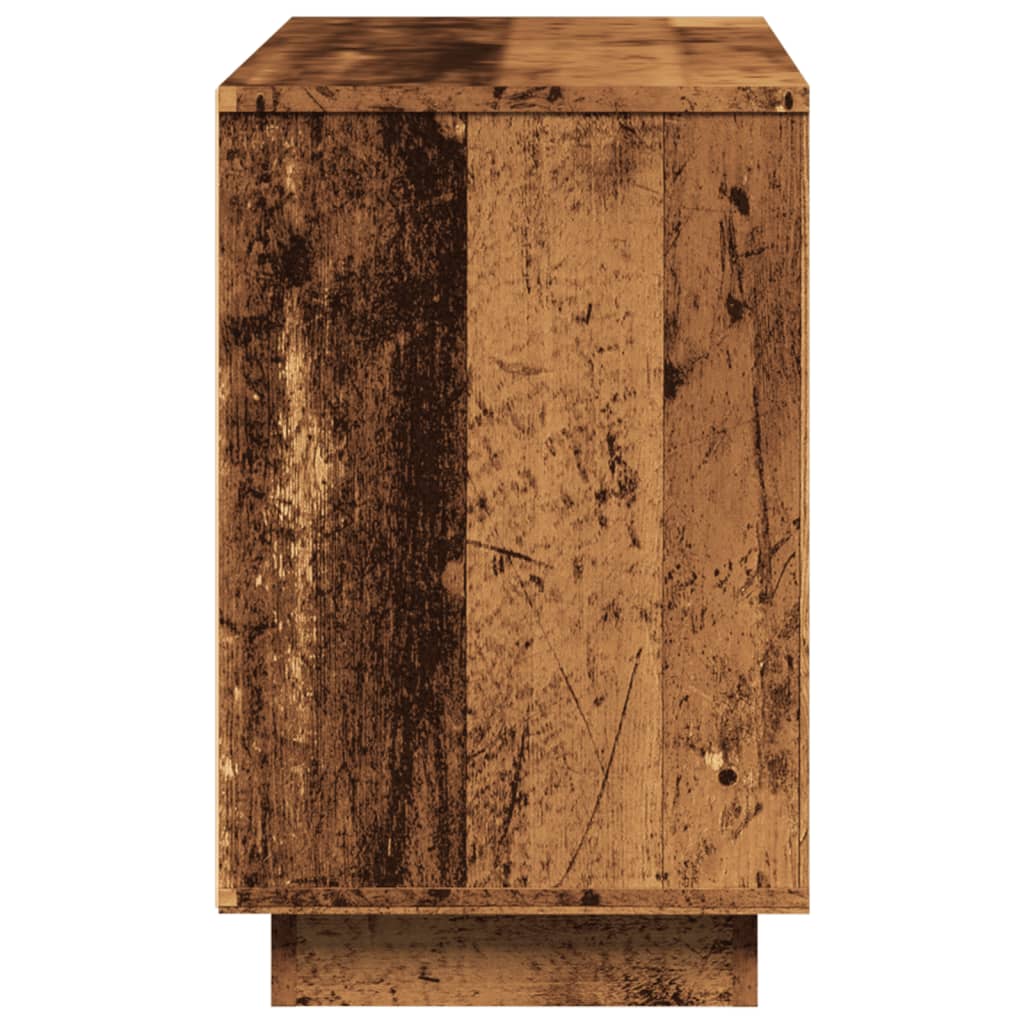 Příborník Old Wood 102 X 35 X 55 Cm Kompozitní Dřevo