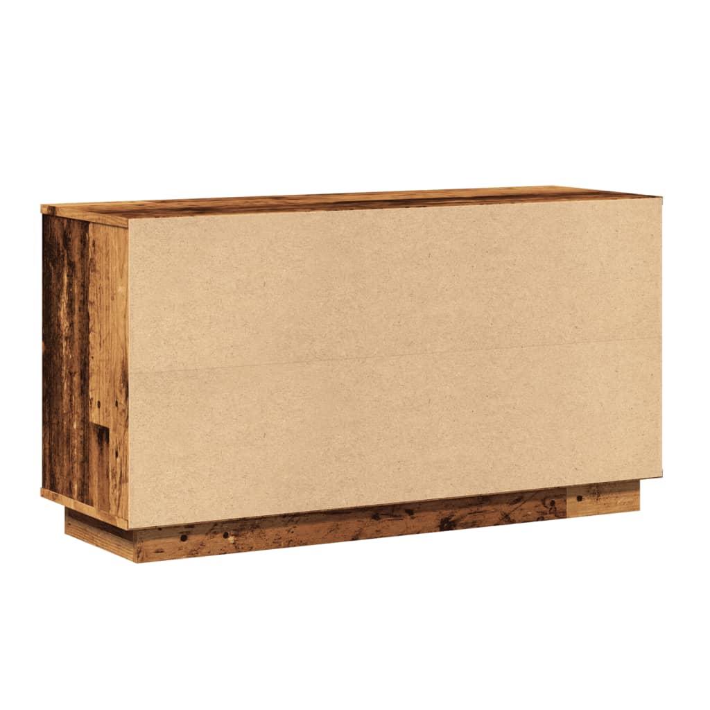 Příborník Old Wood 102 X 35 X 55 Cm Kompozitní Dřevo